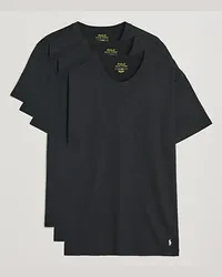 Ralph Lauren 3-Pack Rundhals Tshirt Black Schwarz