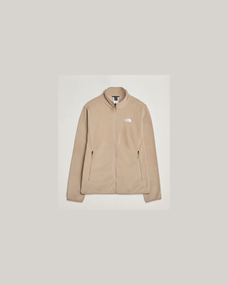 The North Face Glacier Fleece Full Zip Beige Beige