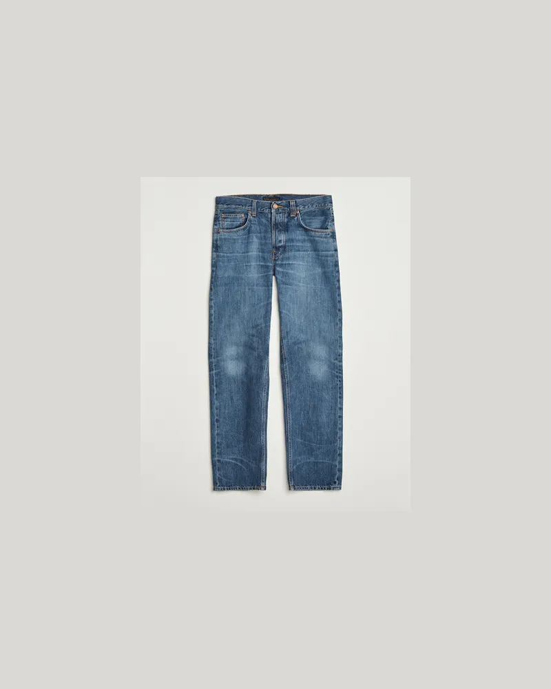 Nudie Jeans Nudie Jeans Rad Rufus Jeans Raw Tracks Blau