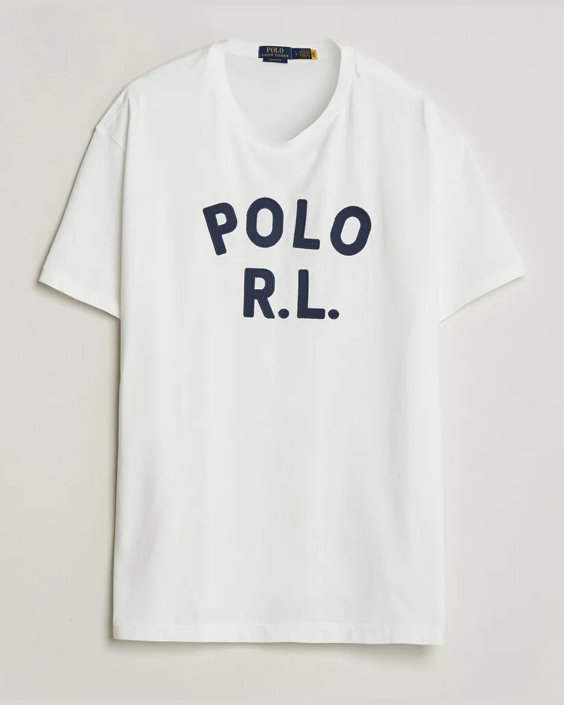 Ralph Lauren Polo RL Tee White Weiß