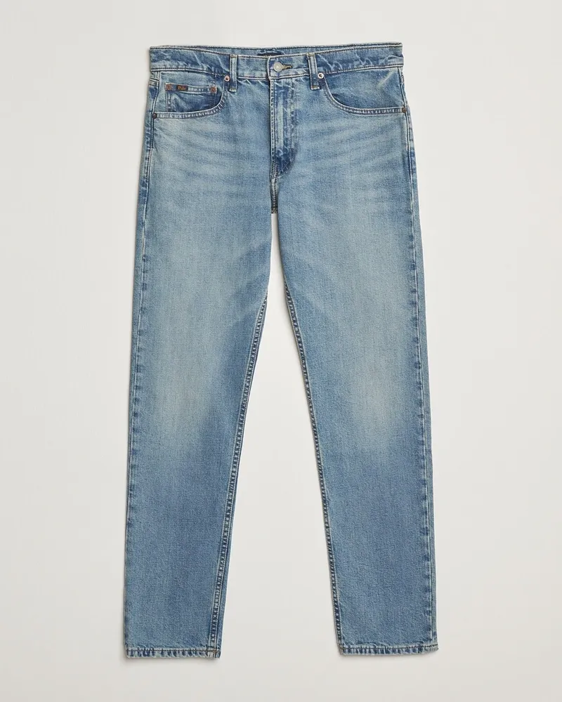 Ralph Lauren Parkside Dixon Stretch Straight Jeans Light Blue Blau