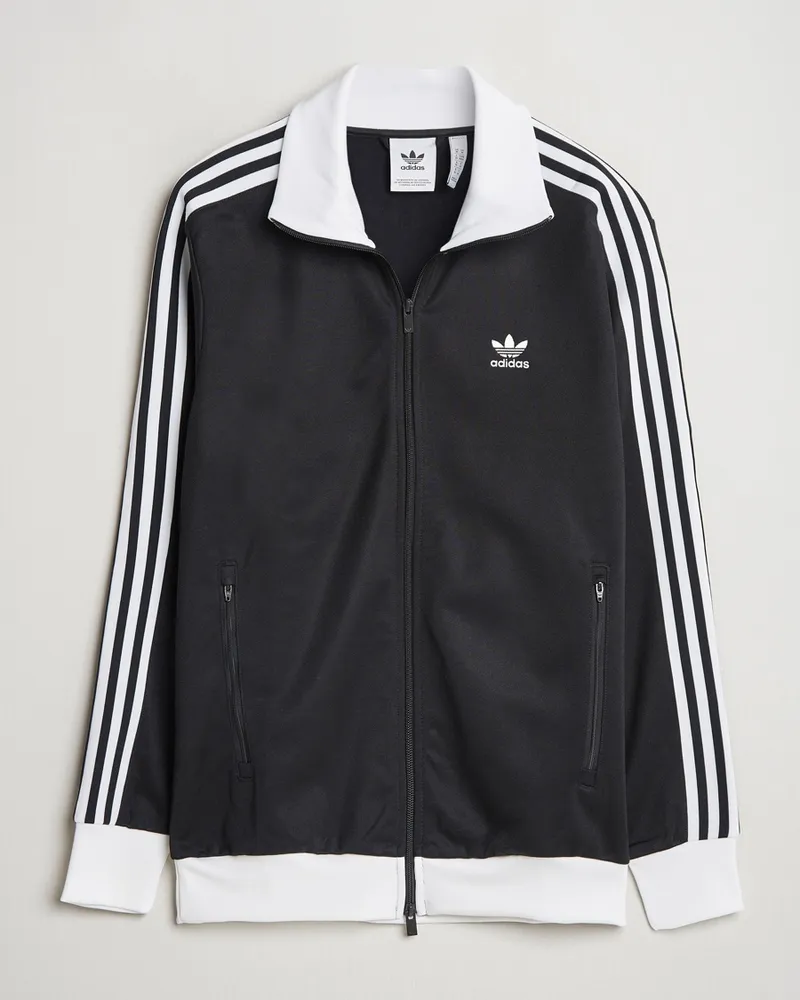 adidas Classic Track Jacket Black Schwarz