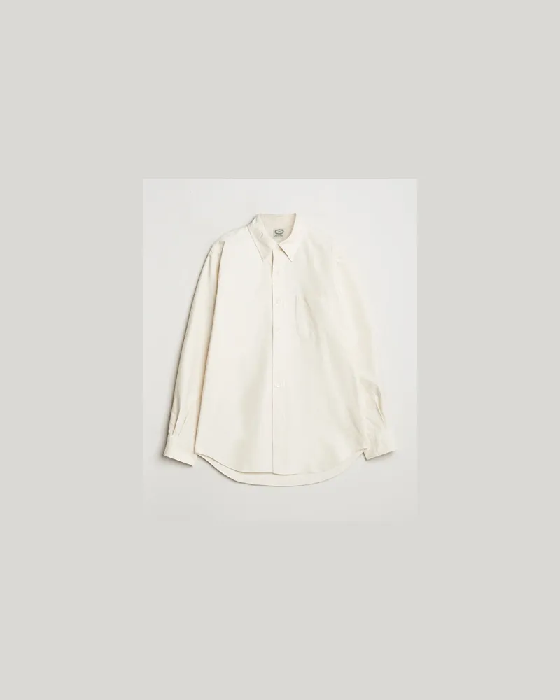 Kamakura Shirts Vintage Ivy Oxford Button Down Shirt Beige Beige