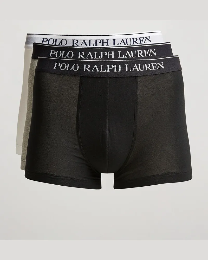 Ralph Lauren 3-Pack Trunk Grey/White/Black Weiß