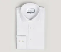 Slim Fit Non Iron Cotton Twill Shirt White