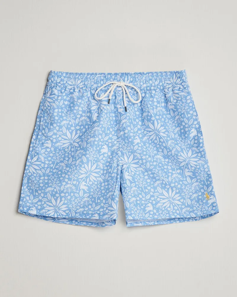 Ralph Lauren Traveler Print Mid Trunk Blue Blau