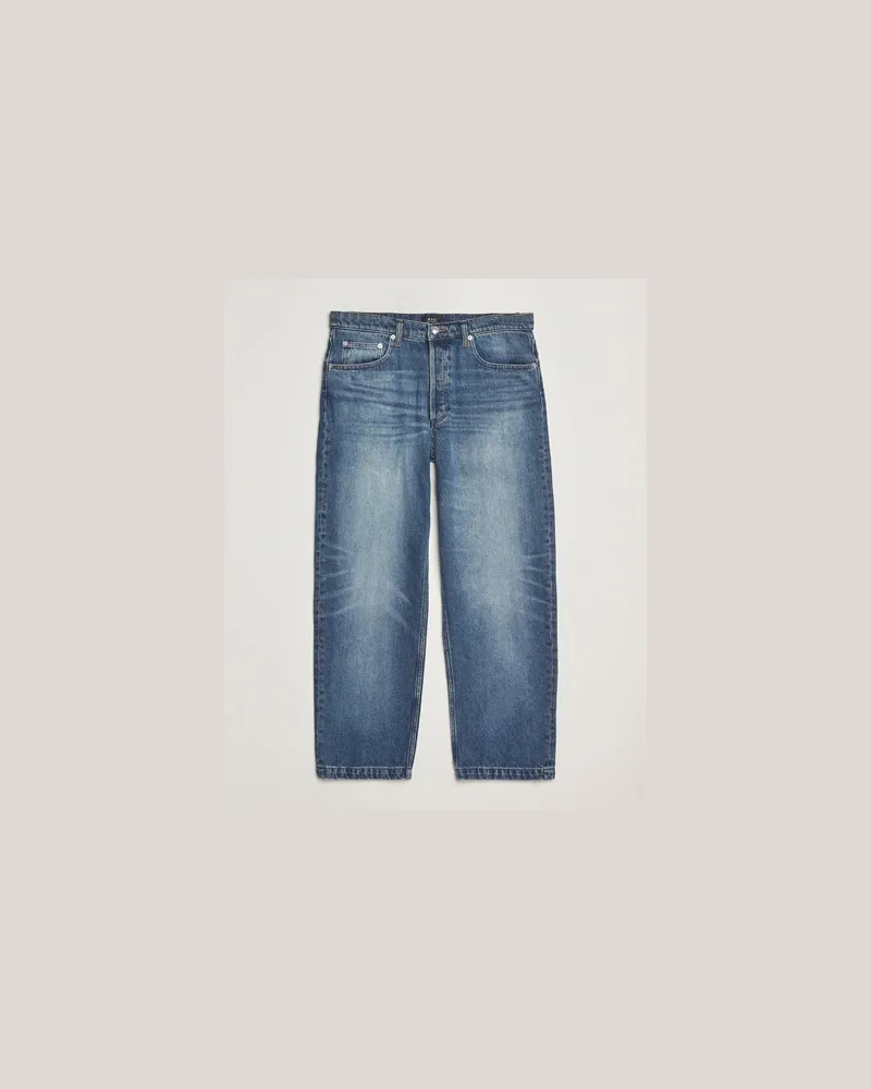 A.P.C. Achille Jeans Washed Indigo Blau
