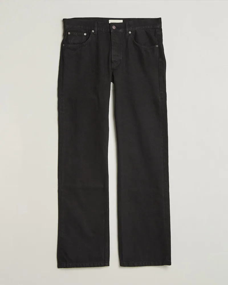 JEANERICA Arrow Straight Jeans Black Rinse Schwarz