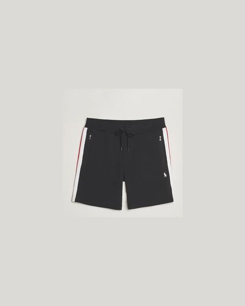 Ralph Lauren Athletic Striped Shorts Polo Black Multi Schwarz