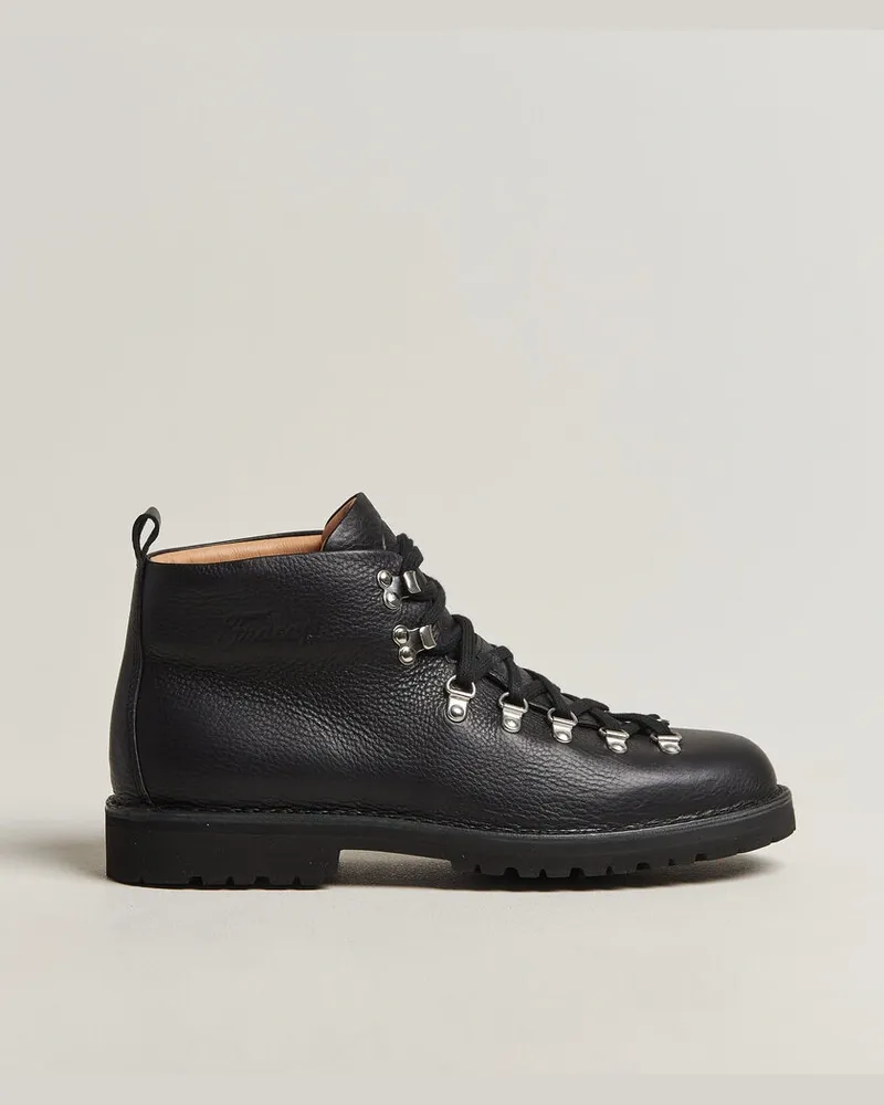 Fracap M120 Grain Leather Boot Black Schwarz