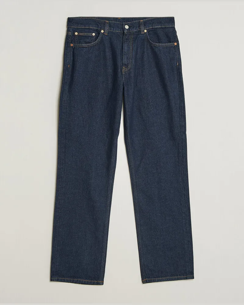 Gant Straight Fit Jeans Dark Blue Blau