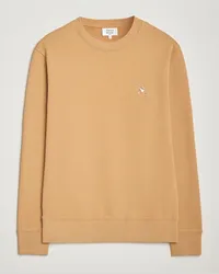 Kitsuné Chillax Fox Sweatshirt Chamomile Beige