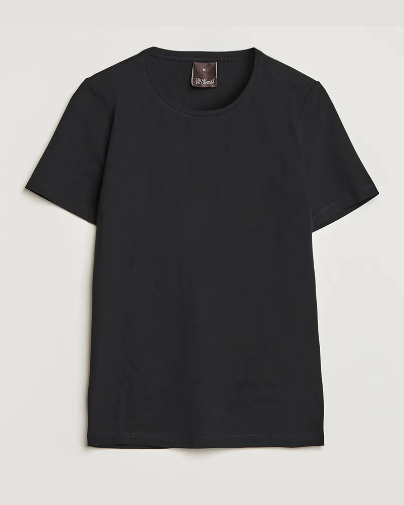 Oscar Jacobson Kyran Cotton T-shirt S-S Black Schwarz