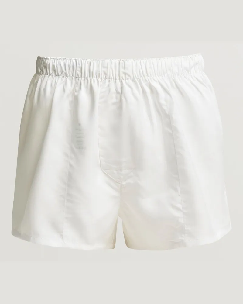 CDLP Woven Boxer Shorts Slim White Weiß