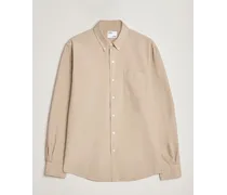 Classic Organic Oxford Button Down Shirt Oyster Grey