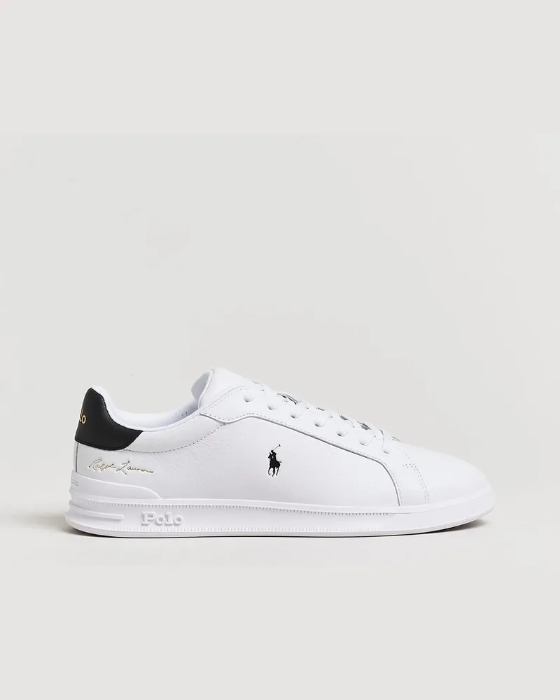 Ralph Lauren Heritage Court SIG Sneakers White/Black Weiß