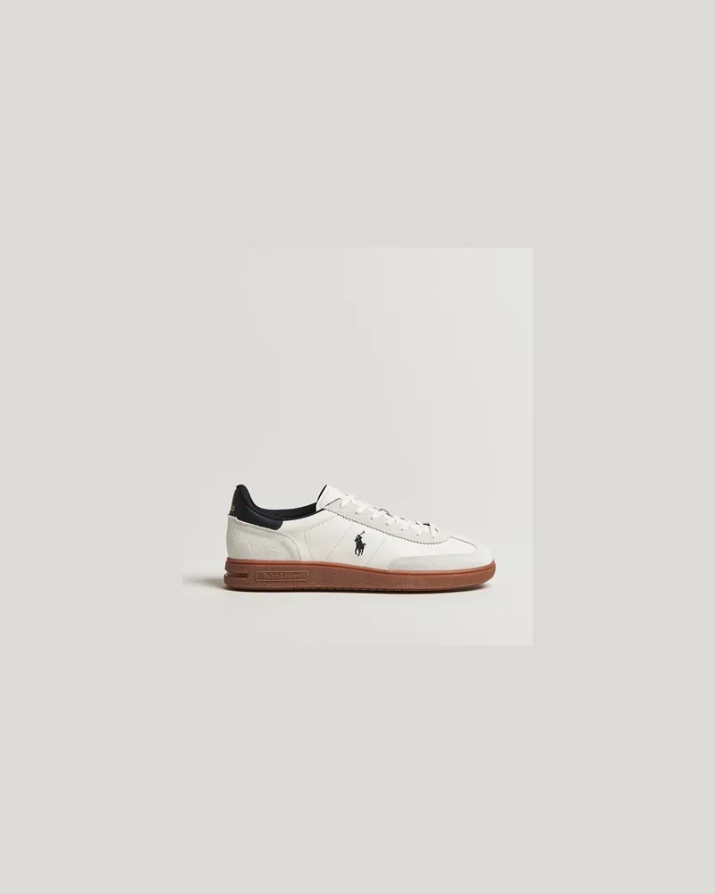 Ralph Lauren Bedford Sneakers White/Black Weiß