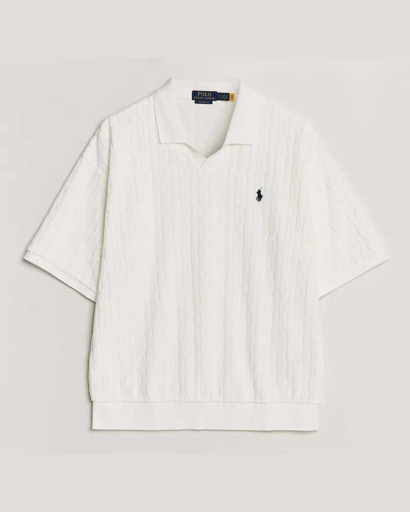 Ralph Lauren Knit Polo White Weiß
