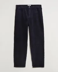 LES DEUX Kody Heavy Corduroy Pants Dark Navy Blau