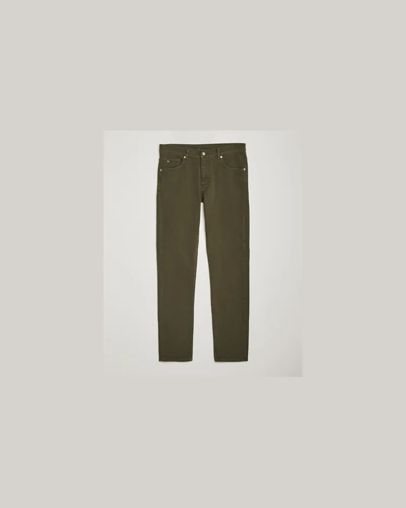 J.Lindeberg Jay Solid Twill Stretch Jeans Forest Green Grün