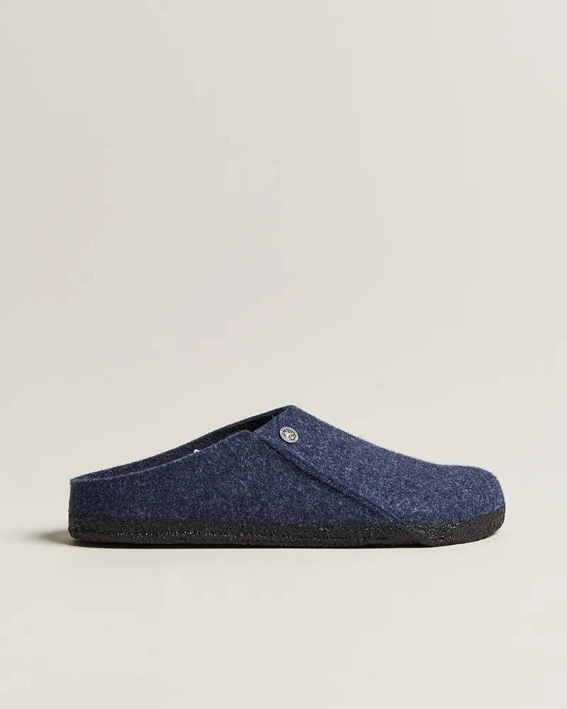 Birkenstock Zermatt Wool Felt Dark Blue Blau