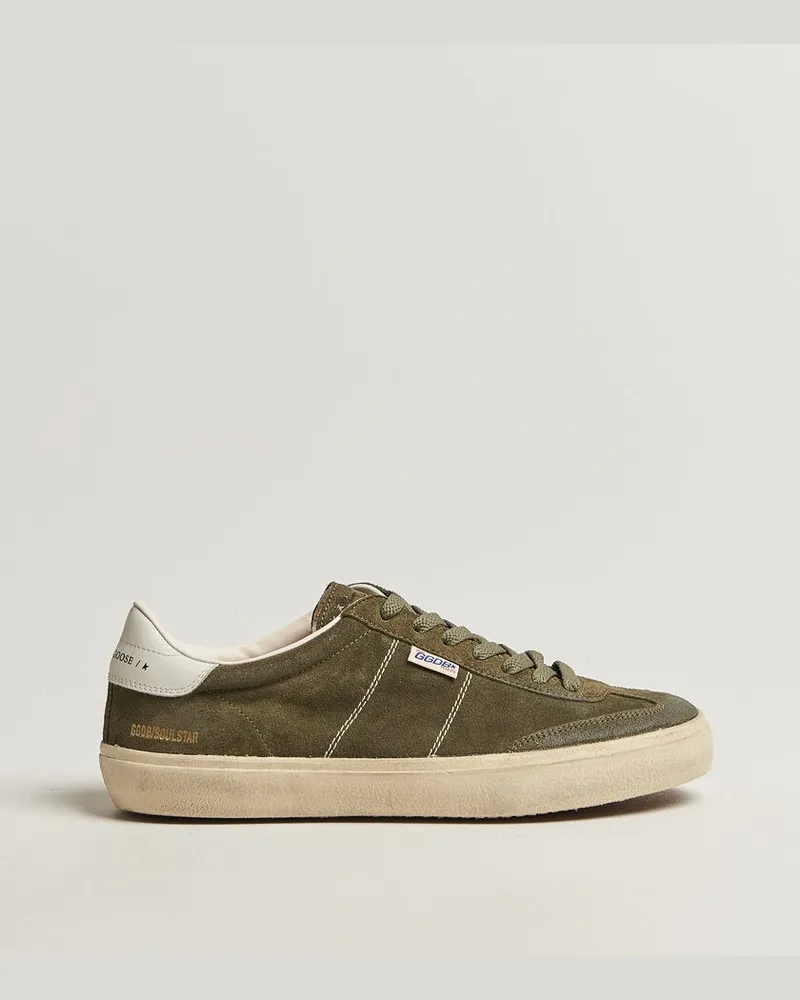 Golden Goose Soul-Star Sneakers Olive Green Grün