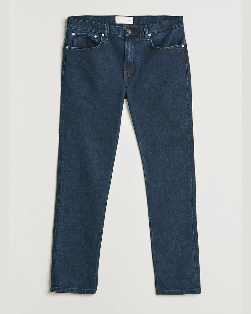 JEANERICA TM005 Tapered Jeans Blue Black Blau