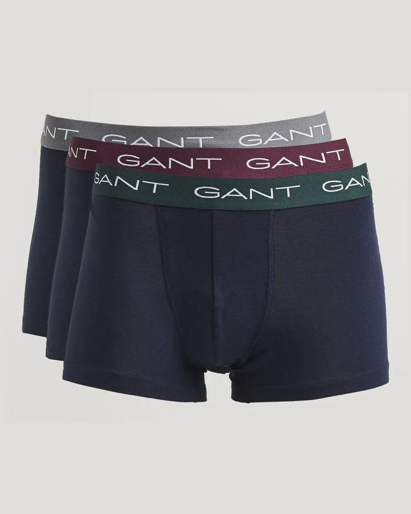 Gant 3-Pack Trunk Evening Blue Blau