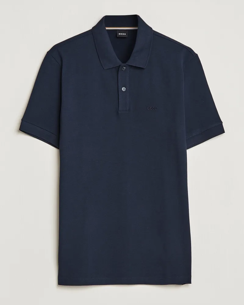 HUGO BOSS Pallas Polo Dark Blue Blau