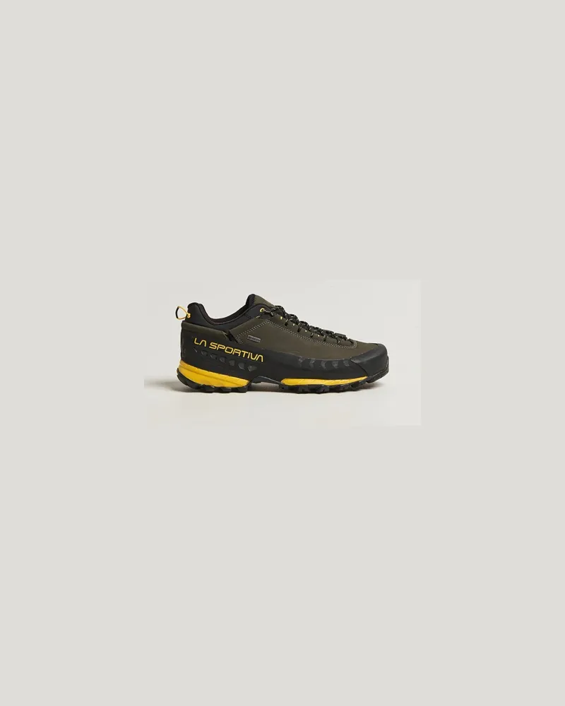 La Sportiva TX5 GTX Hiking Shoes Carbon/Yellow Grau