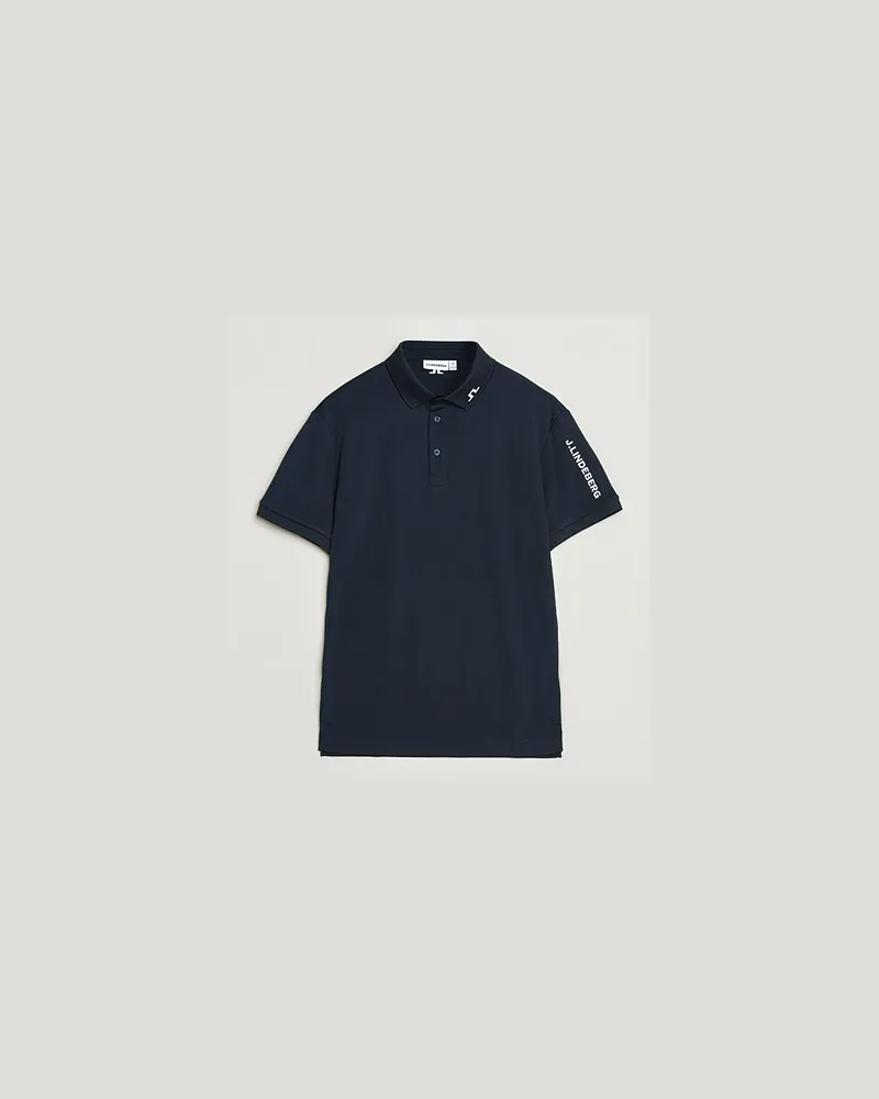 J.Lindeberg Tour Tech Polo JL Navy Blau