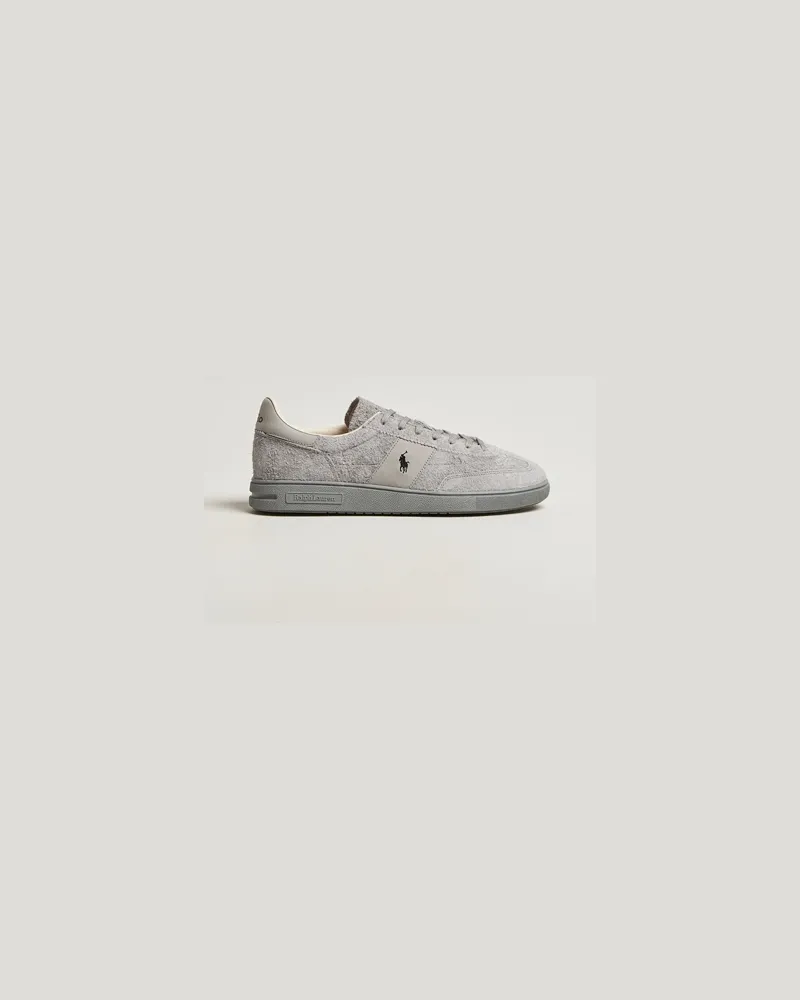 Ralph Lauren Polo Ralph Lauren Bedford Suede Sneaker Soft Grey Grau