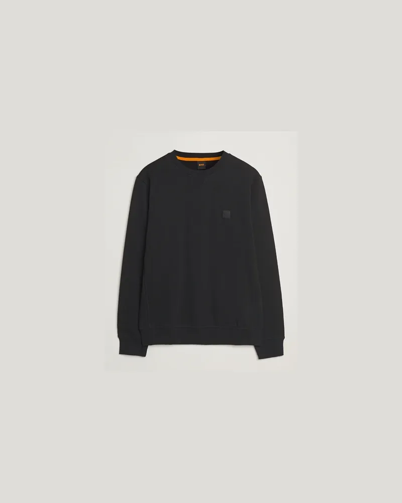 HUGO BOSS Westart Logo Sweatshirt Black Schwarz