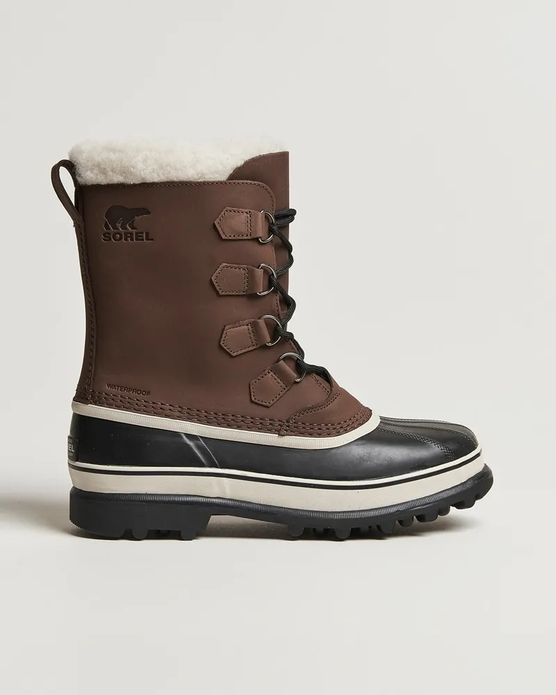 Sorel Caribou WP Felt Lined Leather Boots Bruno Braun