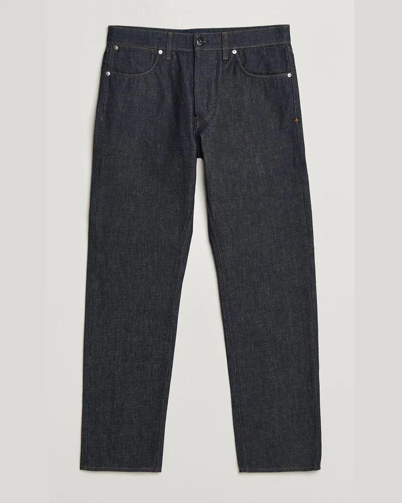 Stone Island Regular Straight Fit Indigo Jeans Blue Raw Blau