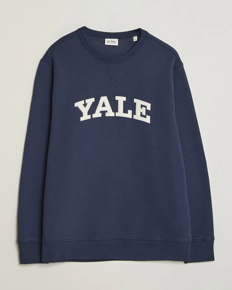 Gant YALE Crew Neck Sweatshirt Marine Blau