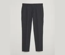 Denz Brushed Melange Trousers Charcoal