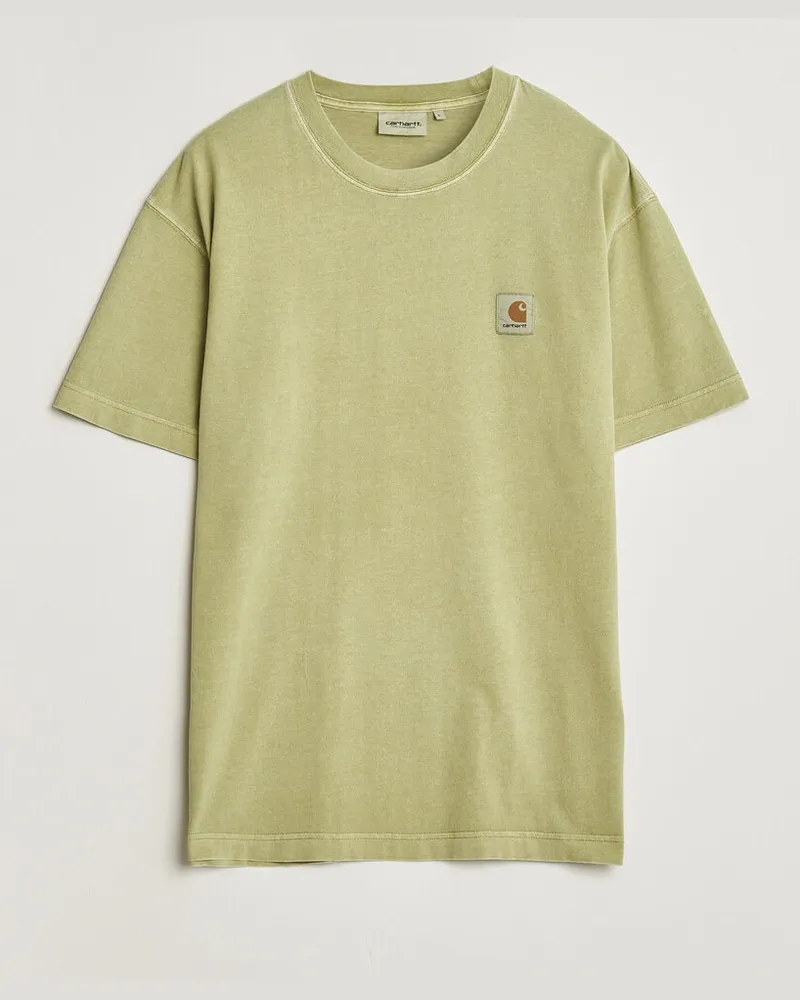Carhartt WIP Nelson Cotton T-Shirt Gentle Green Grün