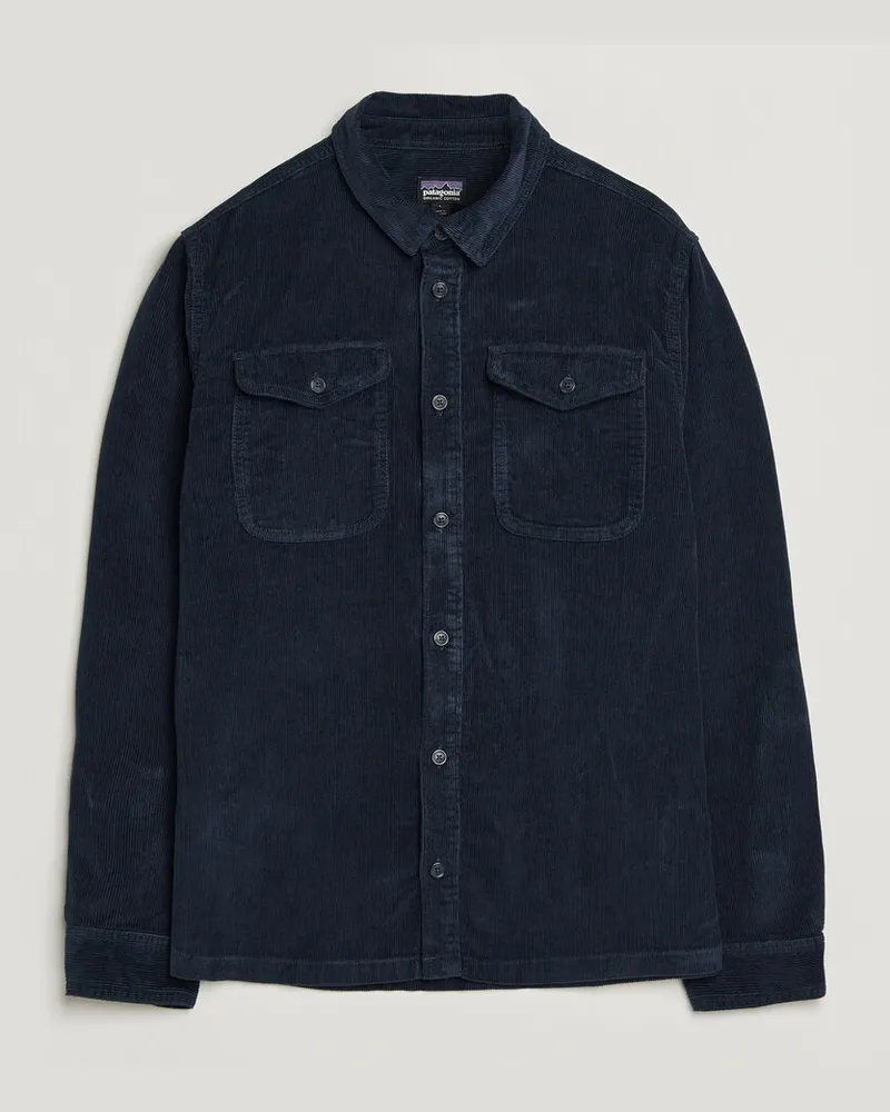 Patagonia Corduroy Shirt New Navy Blau