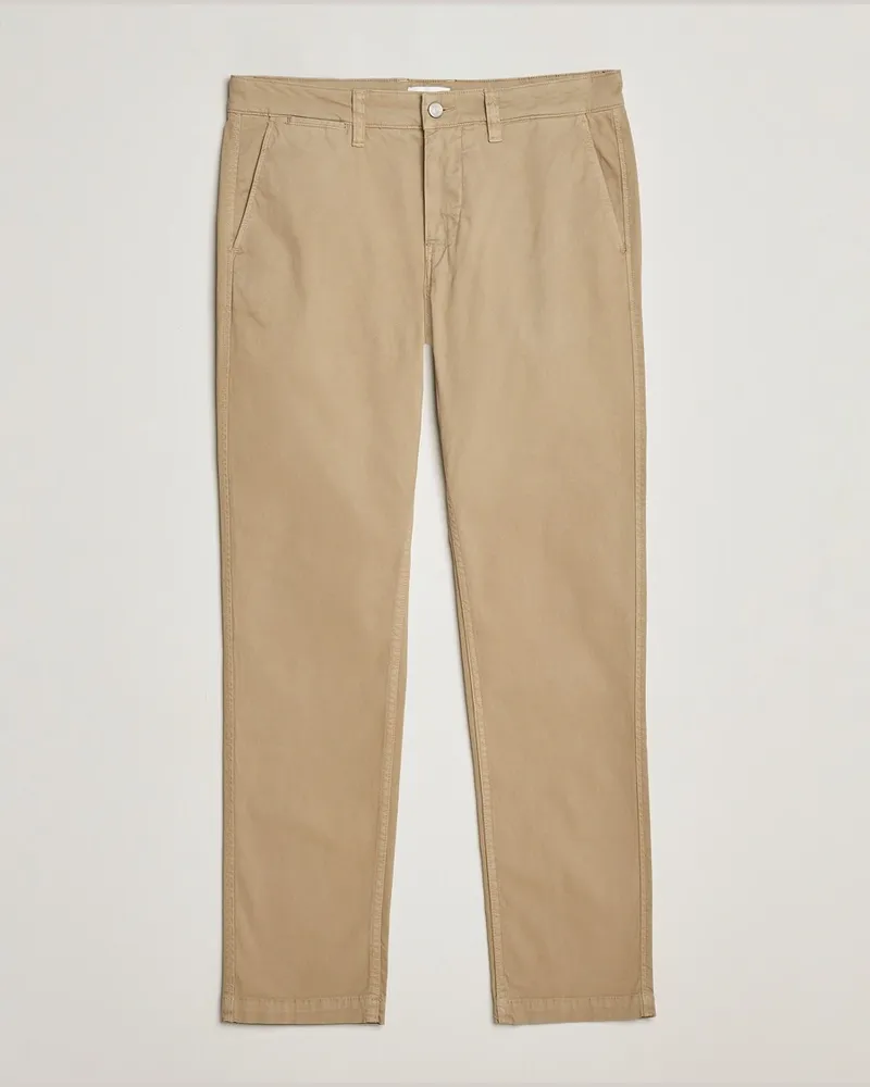 NN 07 Marco Slim Fit Stretch Chinos Khaki Beige