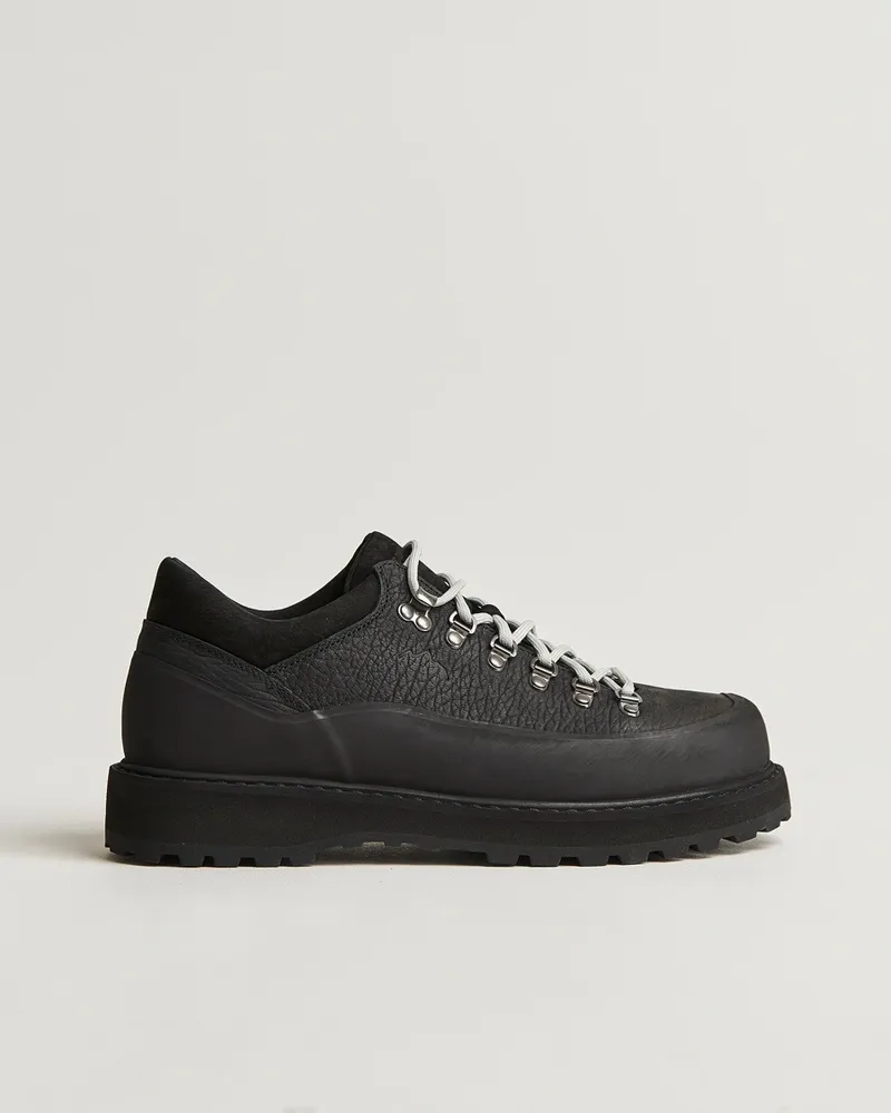 Diemme Cornaro Gomma Low Boot Black Calf Schwarz