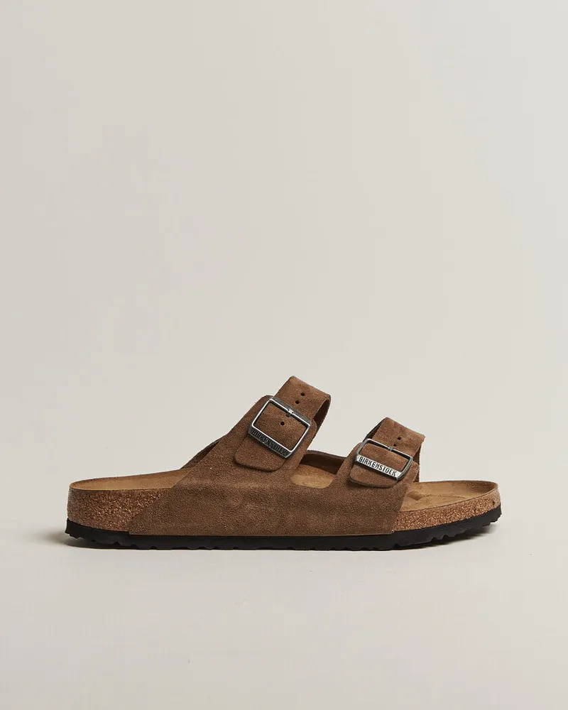 Birkenstock Arizona Classic Footbed Dark Tea Suede Braun