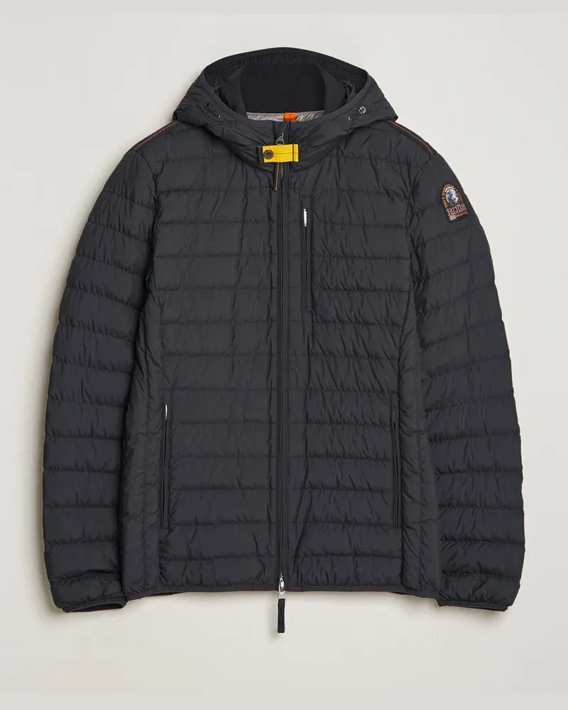 Parajumpers Last Minute Super Lightweight Hooded Jacket Black Schwarz
