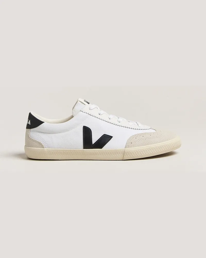 VEJA Volley Sneaker White/Black Weiß