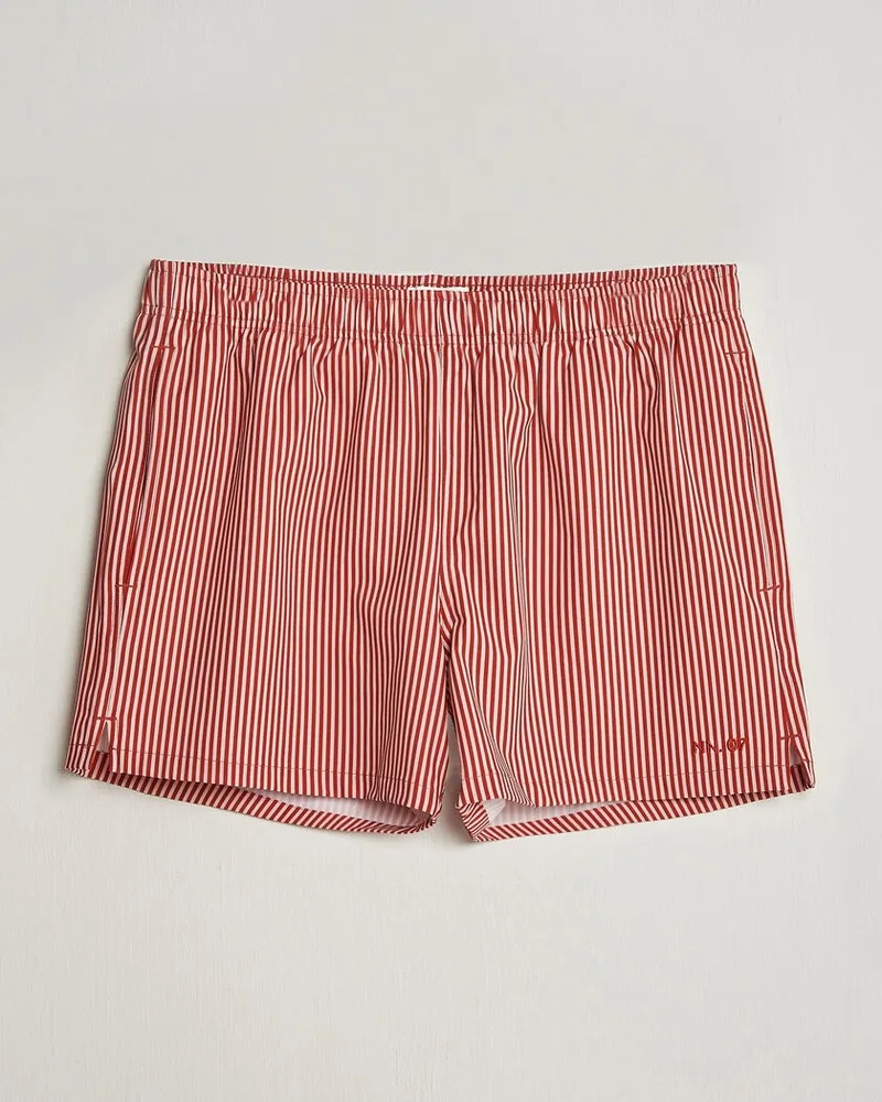 NN 07 Holiday Swimshorts Red/White Rot