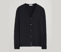 Petworth Extra Fine Merino Cardigan Black