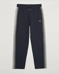 Fred Perry Ombre Striped Track Pants Navy Blau