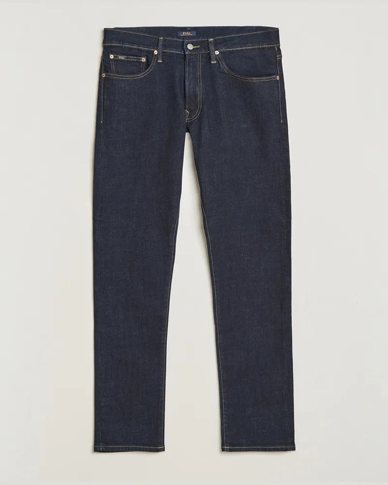 Ralph Lauren Sullivan Slim Fit Rinse Stretch Jeans Dark Blue Blau