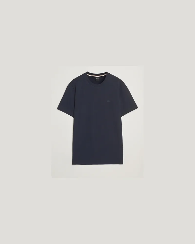 HUGO BOSS Thompson Crew Neck T-Shirt Dark Blue Blau