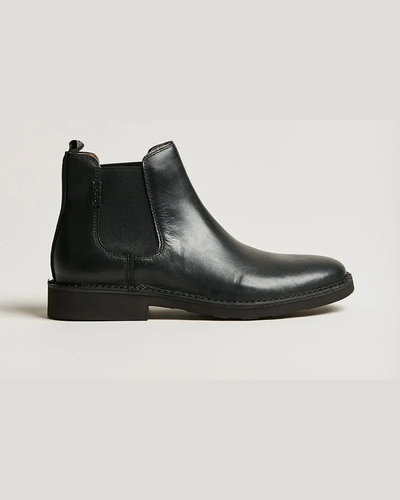 Ralph Lauren Talan Chelsea Boot Black Calf Schwarz